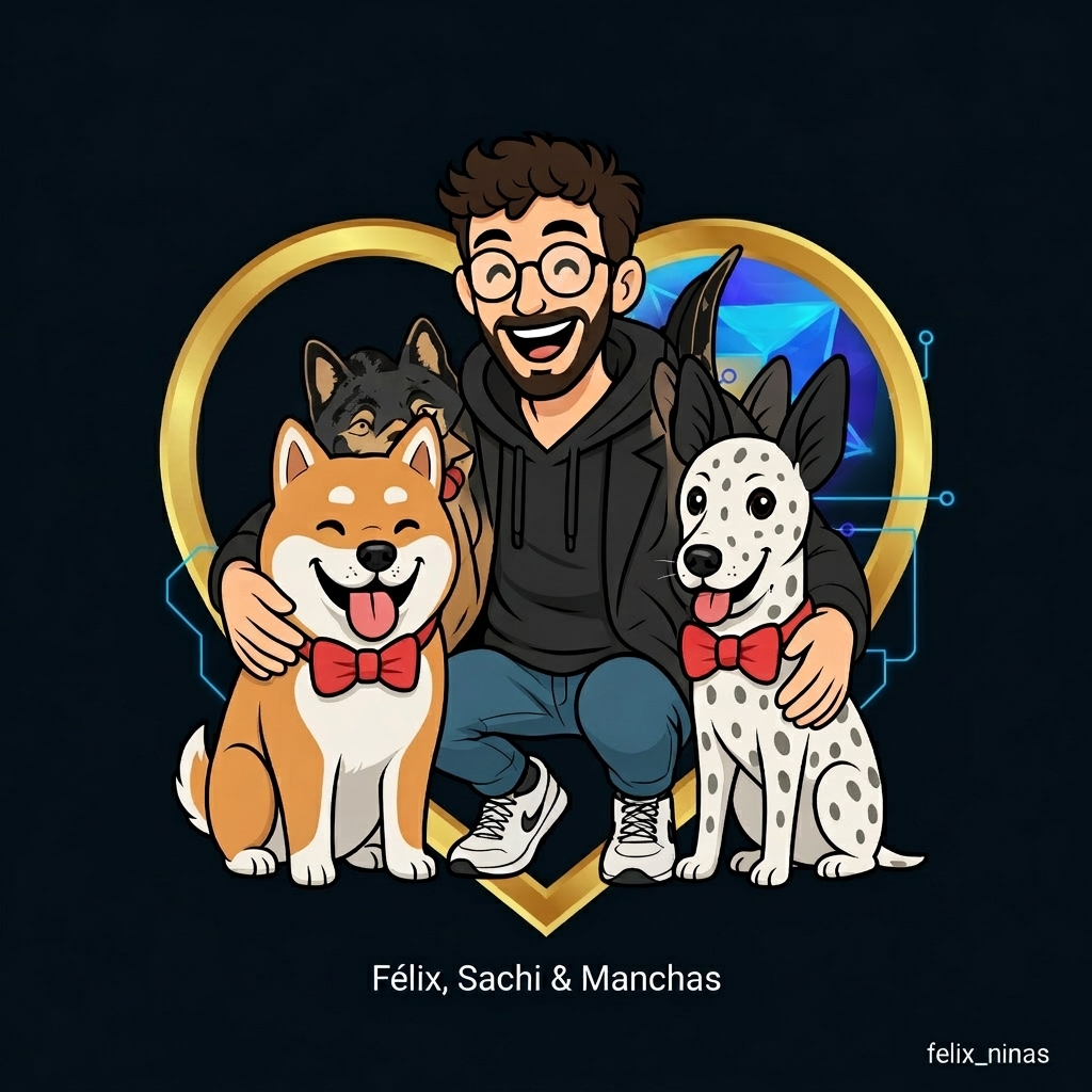 Sachi y Manchas — hijas de cuatro patas